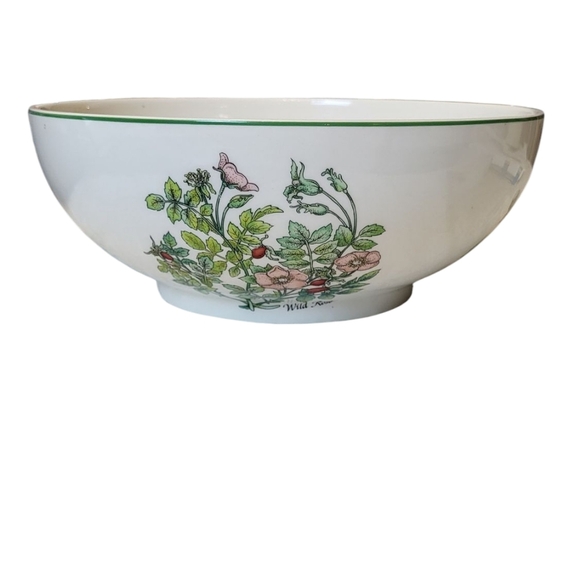 WILD FLOWERS by Tiffany & Co. Johnson Brothers Large Serving Bowl - Picture 3 of 6